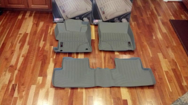 2012-2013 honda civic sedan weathertech digital fit floor liner 463731 463732