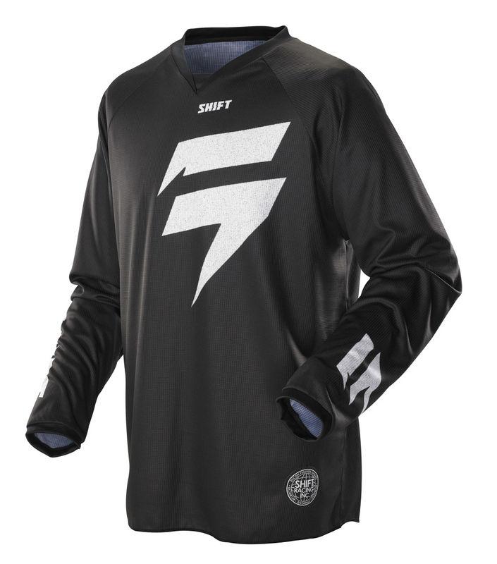 Shift recon granite black jersey  motocross dirtbike atv mx 2014