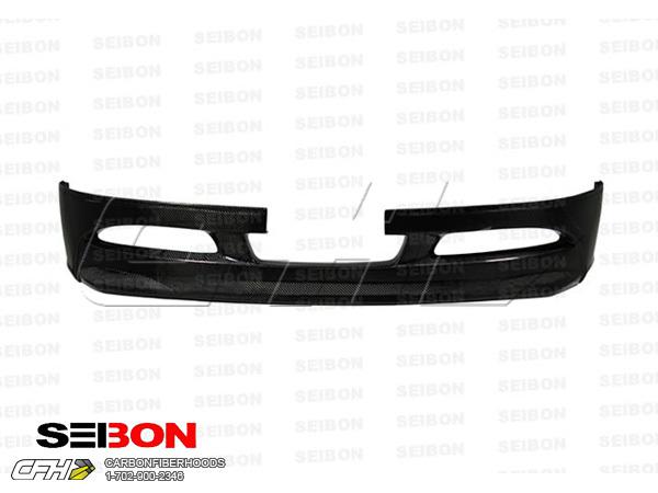 Seibon carbon fiber ns-style carbon fiber front lip infiniti g37 08-09 us seller