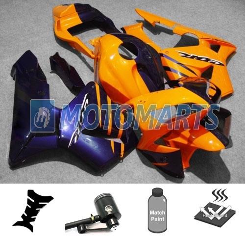 Bundle inj fairing w/ brake fluid reservoir oil pot for honda cbr600rr 03 04 aq