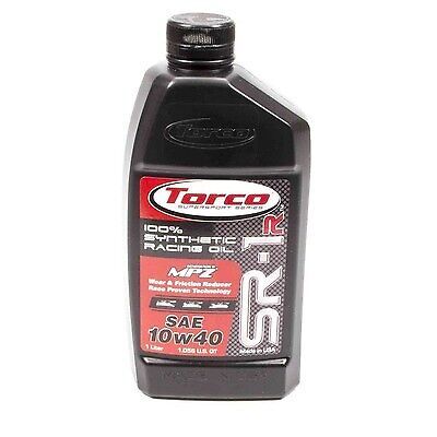 Torco sr-1 synthetic oil 10w40 case/12 a161044c