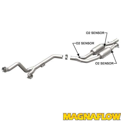 Magnaflow catalytic converter 23573 mercedes-benz 400e,400se,400sel