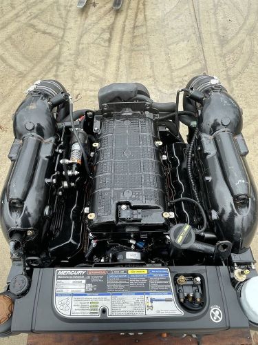 2017 mercury marine mercruiser 6.2 l 350 hp v8 boat engine fresh water