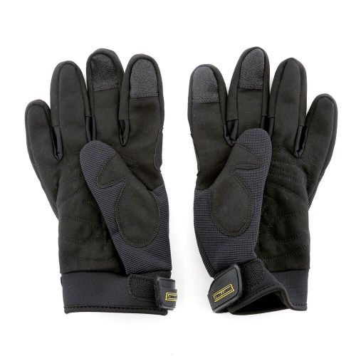 Smittybilt 1505 trail gloves - black/gray - extra large