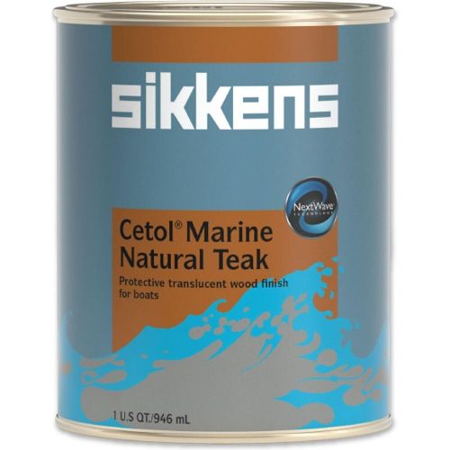 Interlux sikkens cetol marine wood finish natural teak boat quart  iva316-qt