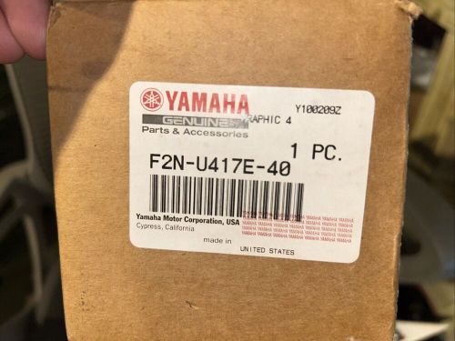 New yamaha oem graphic 4 f2n-u417e-40-00 jmg