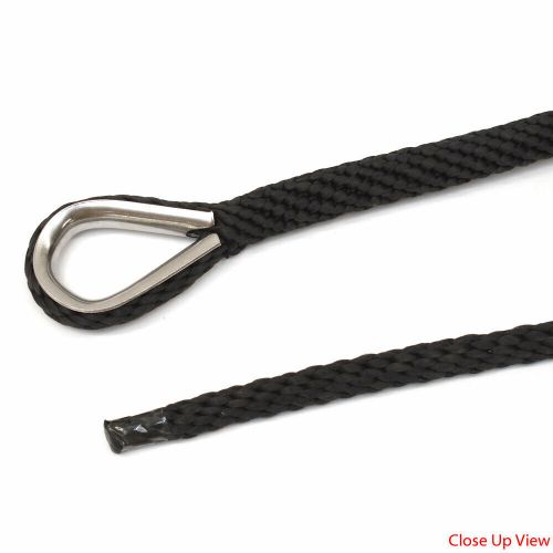 Extreme max boat anchor line 3006.2057 | black 3/8 x 100 ft