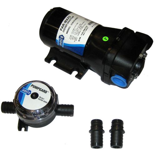 Jabsco par-max 3 shower drain pump 12v 3.5 gpm