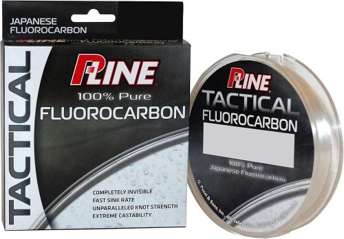 P-line tactical premium flurorcarbon 200 yard, filler spool 15pound, clear