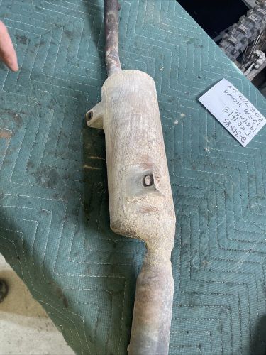 1984 honda atc 125m exhaust muffler manifold 231