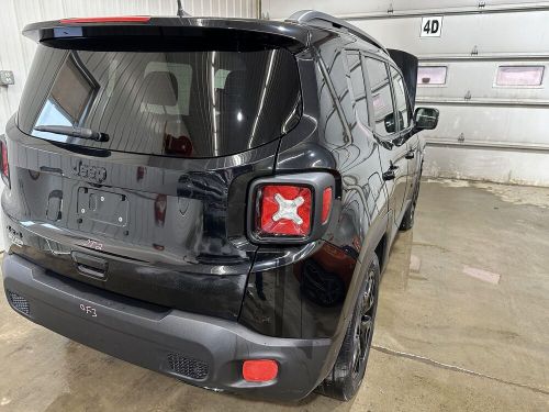 18-23 jeep renegade rear trunk decklid lift gate w/camera black paint px8