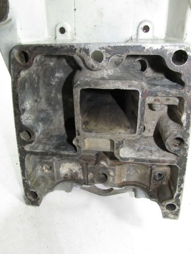 0336274 adapter, exhaust housing 0337024  megaphone johnson 40-70hp 1992-2001