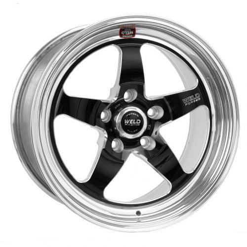 Weld s71 front wheel 17x5&#034; 5x4.5 5x114.3 bolt pattern 2.2&#034; backspacing high pad