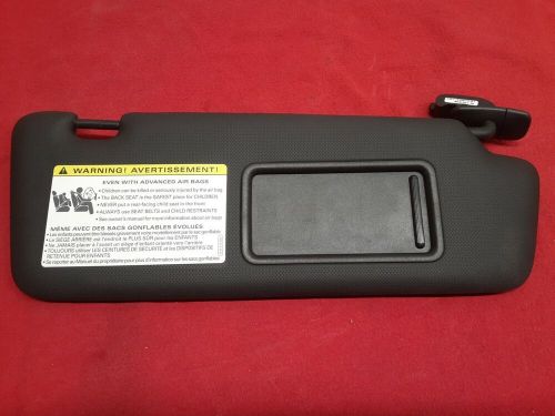 2008 - 2016 audi s4 a4 s5 a5 - sun visor - passenger side / right - w/ mirror