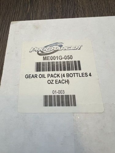 Procharger me001g-050 gear oil change kit 4 pack of 4 oz. bottles ounce