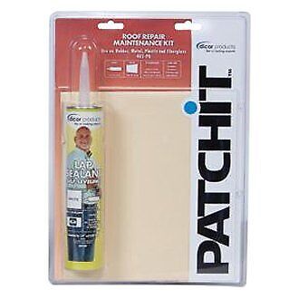 Dicor patchit 10 oz. polymer non-sag white sealant w patch