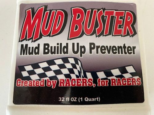 Mudd buster anti build up preventer lot 3 32oz btls dirt race cleaner late model