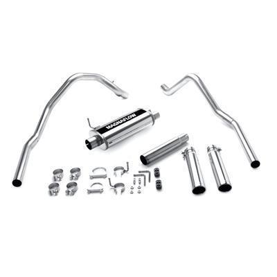 Magnaflow system cat-back stainless polished stainless tips dodge dakota 3.9 5.2