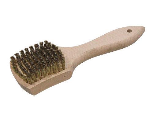 Large brass sidewall brush