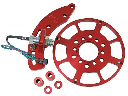 8650 msd crank reluctor wheel kit - flying magnet - pontiac v8