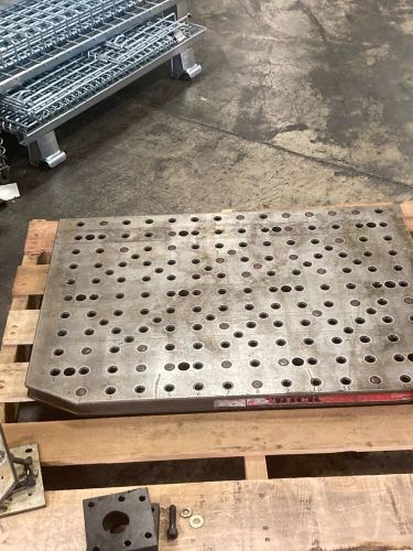 6 inch chick dual hydraulic vises and  sub plates