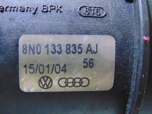 Audi tt quattro 1.8 2004 air flow meter 8n0133835aj