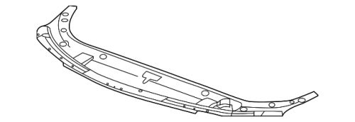 Genuine gm front compartment front sight shield 84421125