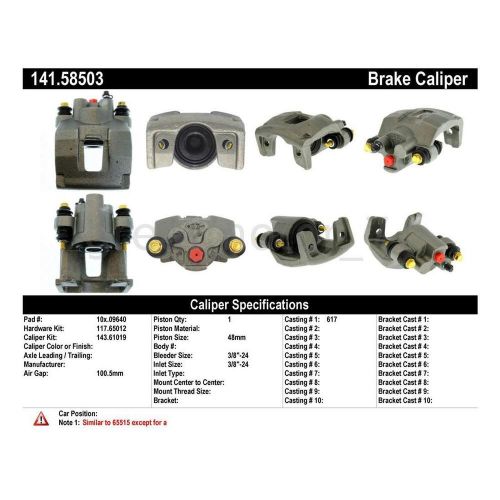 Centric rear right brake caliper brake caliper for 2003 2004-2006 jeep wrangler