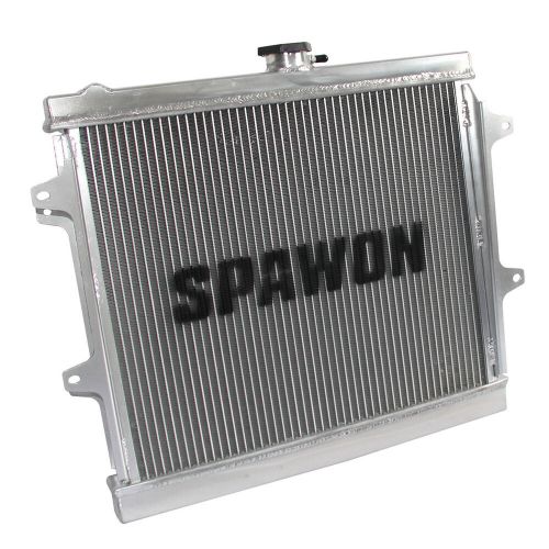 Radiator fit toyota 4runner pickup 1984-1995 l4 2.4l 2366cc spawon aluminum at