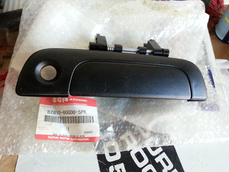 82810-60g00-5pk suzuki esteem rh front door handle oem new