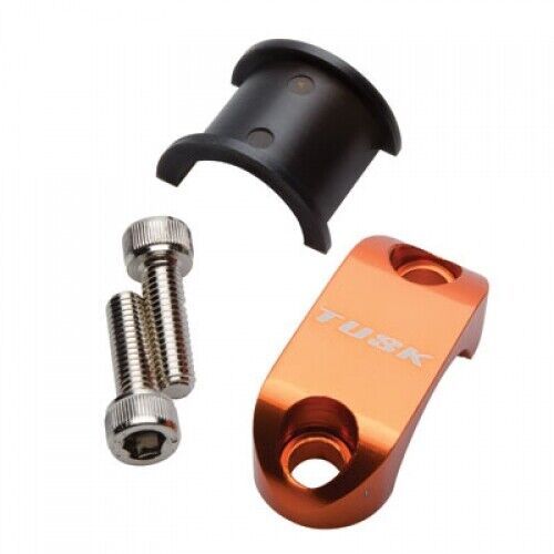 Tusk billet rotating bar clamp orange 156-260-0003 for atv/utv