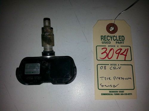 2008 honda cr-v tire pressure sensor tpms oem 42753-swa-a54 #3094