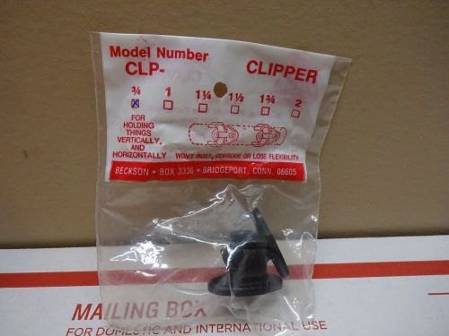 Beckson clipper clp-3/4 / 3/4&#034; holding clips hang horizontal or vertical new