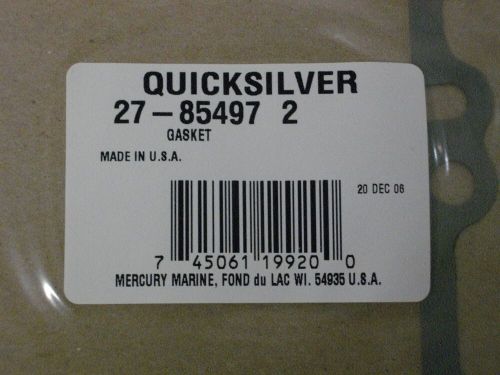 Mercury marine quicksilver mariner 27-854972 outboard exhaust gasket oem