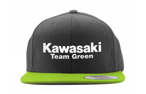 Factory effex 22-86106 kaw team grn snapback youth hat black/green os