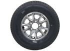 Karrier st185/80r13 radial trailer tire with 13&#034; aluminum wheel - 5 on 4-1/2 - l