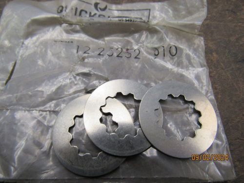 3 new oem quicksilver mercury propeller washers 12-25252