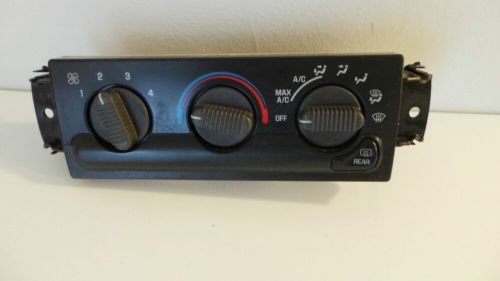 2000 gmc/ envoy jimmy 4.3l v6 cpi a/c heater temperature  climate control