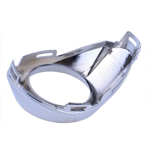 1x left chrome front fog light lamp cover bezel trim for ford focus 2012~2014 、