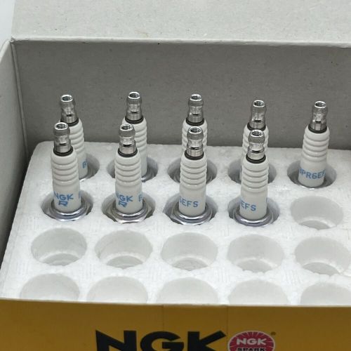 Ngk bpr6efs s25 1006 spark plug factory pack of 9 each boat marine engine new