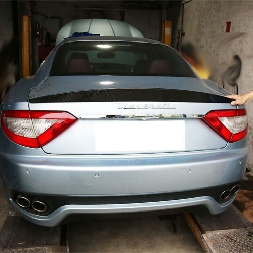 Carbon fiber rear trunk spoiler wing for maserati gt granturismo convertible