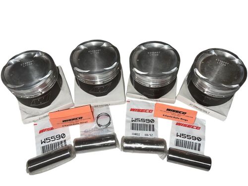 Mitsubishi 4g63 wiseco piston set – 87.00 mm bore – 35.00 mm ch, -17cc k548m87