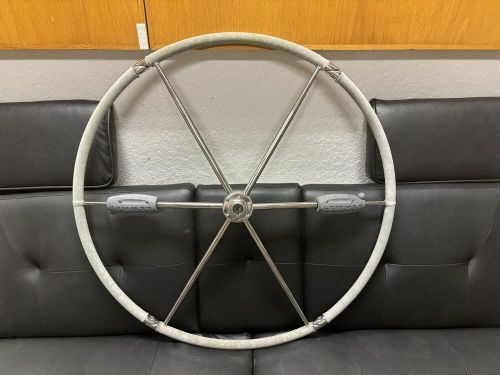 Lewmar 32” folding boat wheel