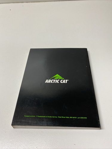 1999 arctic cat z models service manual 2255-945