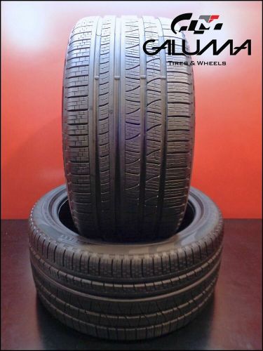 2 two tires likenew pirelli 315/35/21 scorpion verde m+s 111v porsche  #51161