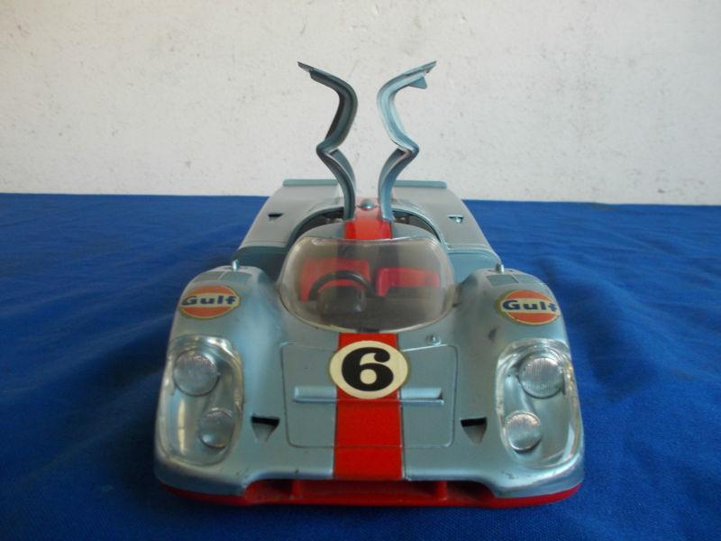 Rare antique schuco porsche 917 battery operated 100% working!