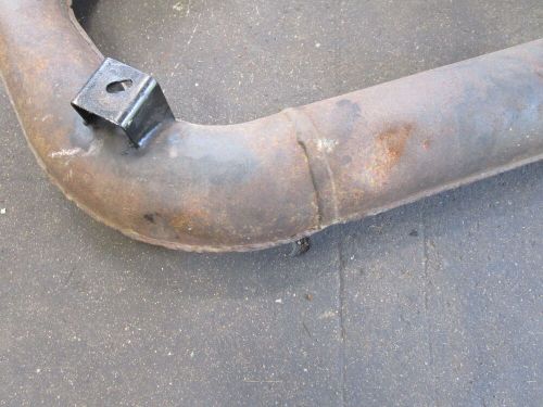 Vintage 79 john deere trailfire 340 snowmobile exhaust muffler pipe