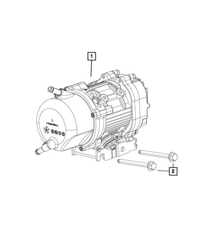 Genuine mopar power steering pump 68247930af