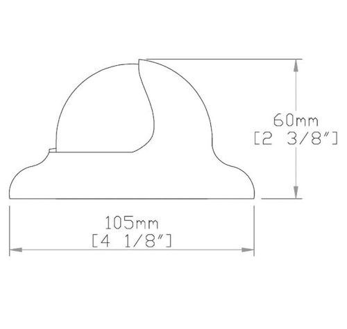 Surface mount compass c3001