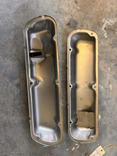 1964.5 1965 ford mustang valve covers 260 / early 289 gold scott drake